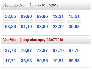 Soi cầu XSMB 5-7-2019 Win2888