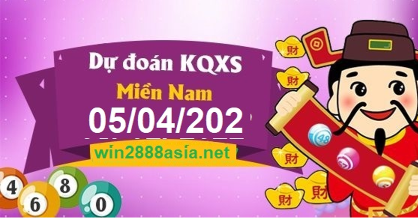 Soi cầu XSMN 05-04-2023 Win2888 Dự đoán Dàn Đề Miền Nam thứ 4