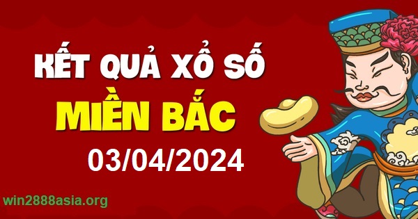 Soi cầu XSMB Win2888 03-04-2024 Dự đoán cầu lô miền bắc thứ 4