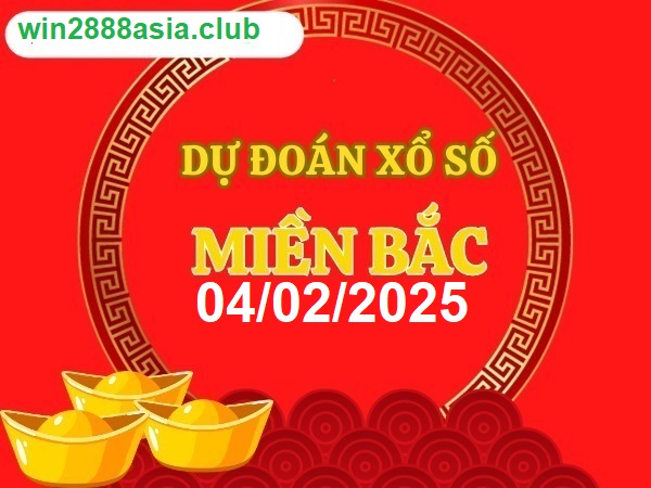 Soi cầu XSMB 04-02-2025 Win2888 Dự đoán Cầu Kép chuẩn Miền Bắc thứ 3