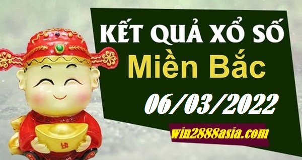 Soi cầu XSMB 06-3-2022 Win2888 Chốt số Cầu Lô Miền Bắc chủ nhật