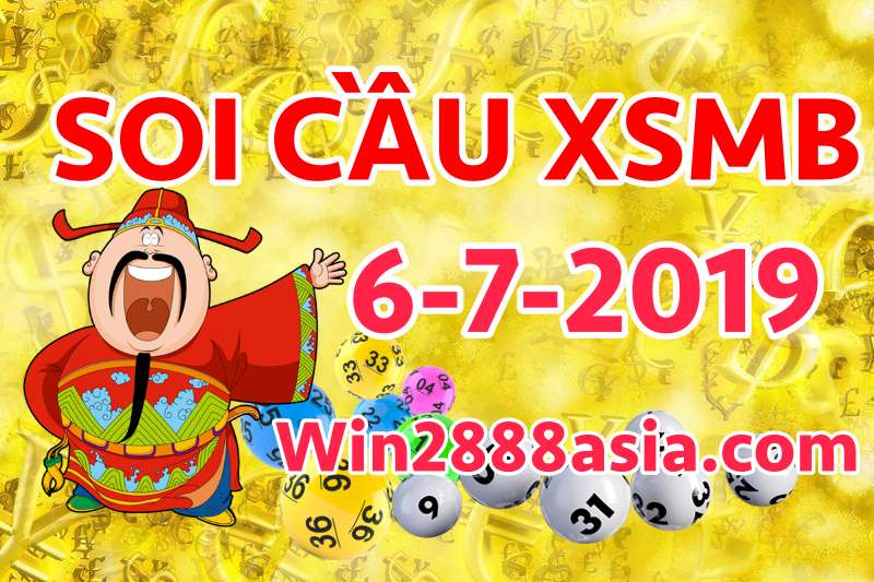 Soi cầu XSMB 6-7-2019 Win2888