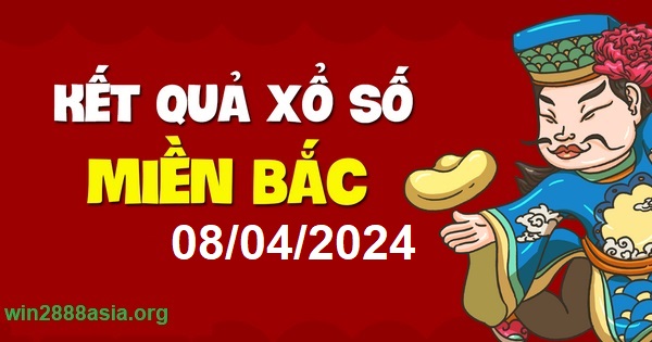 Soi cầu XSMB Win2888 08-04-2024 Dự đoán cầu lô miền bắc thứ 2 