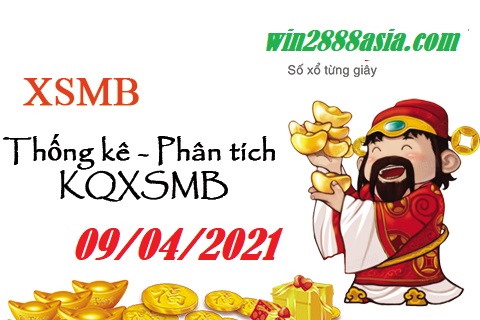 Soi cầu XSMB 9-4-2021 Win2888 Dự đoán Xổ Số Miền Bắc thứ 6