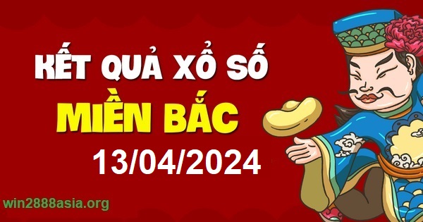 Soi cầu XSMB Win2888 13-04-2024 Dự đoán Cầu Lô Miền Bắc thứ 7