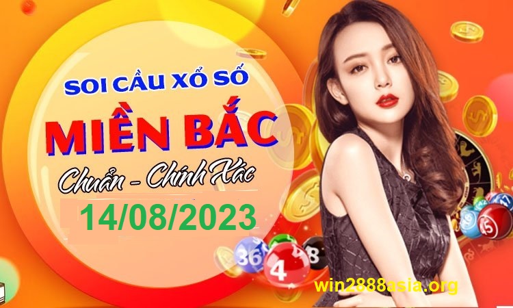 Soi cầu XSMB Win2888 14-08-2023 Dự đoán cầu lô miền bắc thứ 2