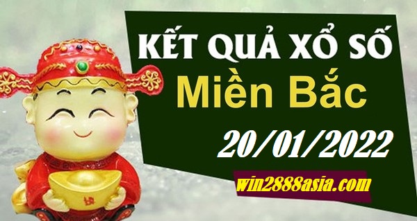 Soi cầu XSMB 20-1-2022 Win2888