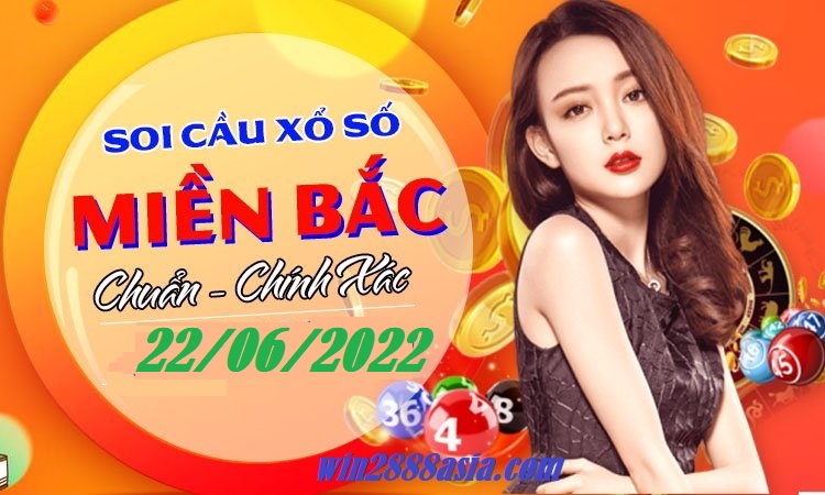 Soi cầu XSMB Win2888 22-06-2022 Dự đoán cầu lô miền bắc thứ 4