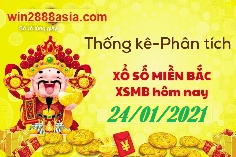 Soi cầu XSMB 24-1-2021 Win2888