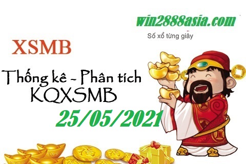 Soi cầu XSMB 25-5-2021 Win2888 Dự đoán Dàn Đề Miền Bắc thứ 3