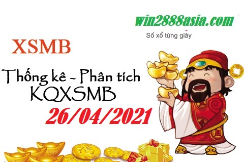 Soi cầu XSMB 26-4-2021 Win2888