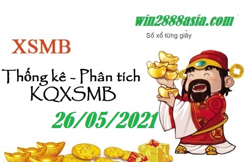 Soi cầu XSMB 26-5-2021 Win2888