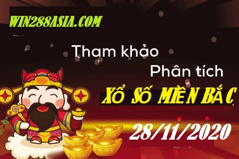 Soi cầu XSMB 28-11-2020 Win2888