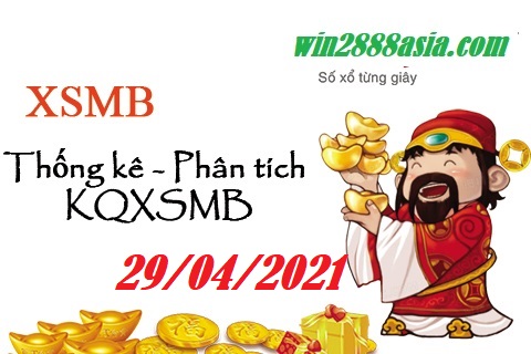 Soi cầu XSMB 29-4-2021 Win2888