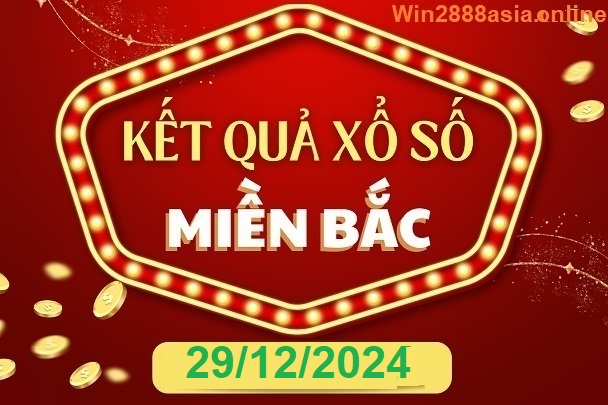 Soi cầu XSMB 29-12-2024 Win2888 Chốt số xổ số miền bắc chủ nhật