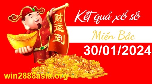 Soi cầu XSMB 30-01-2024 Win2888 Dự đoán cầu lô miền bắc thứ 3