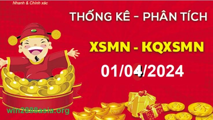 Soi cầu XSMN Win2888 01-04-2024 Dự đoán cầu lô miền nam thứ 2