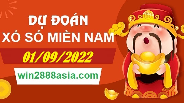 Soi cầu XSMN Win2888 01-09-2022 Dự đoán xổ số miền nam thứ 5