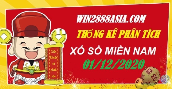 Soi cầu XSMN 1-12-2020 Win2888