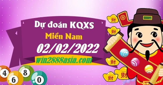 Soi cầu XSMN 2-2-2022 Win2888 Chốt số Lô Đề Miền Nam thứ 4