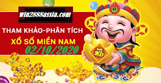 Soi cầu XSMN 2-10-2020 Win2888