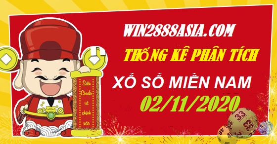 Soi cầu XSMN 2-11-2020 Win2888