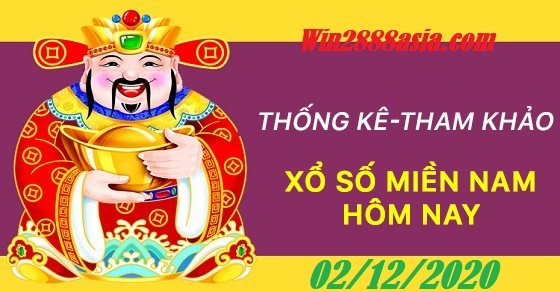 Soi cầu XSMN 2-12-2020 Win2888 Dự đoán Lô Đề Miền nam thứ 4