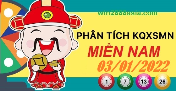 Soi cầu XSMN 3-1-2022 Win2888