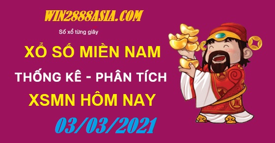 Soi cầu XSMN 3-3-2021 Win2888