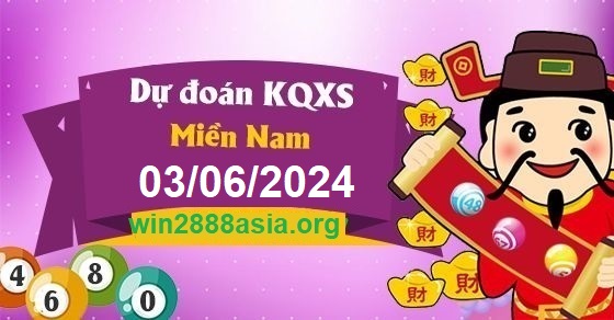 Soi cầu XSMN 03-06-2024 Win2888 Chốt số xổ số miền nam thứ 2