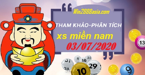 Soi cầu XSMN 3-7-2020 Win2888