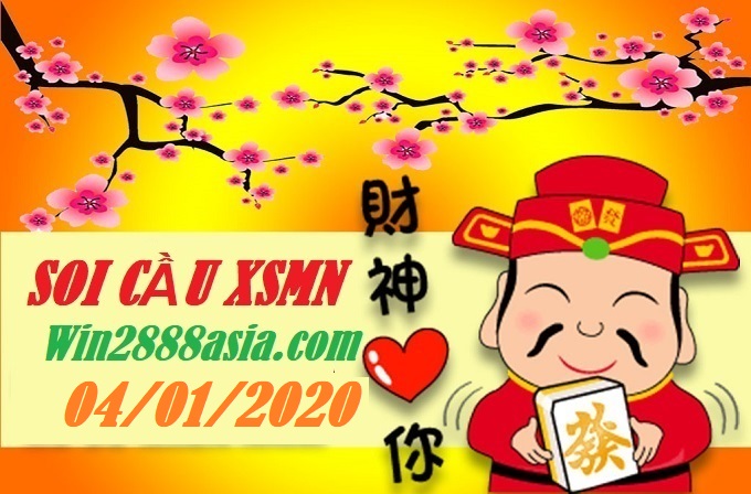 Soi cầu XSMN 4-1-2020 Win2888