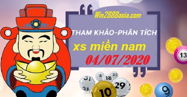 Soi cầu XSMN 4-7-2020 Win2888