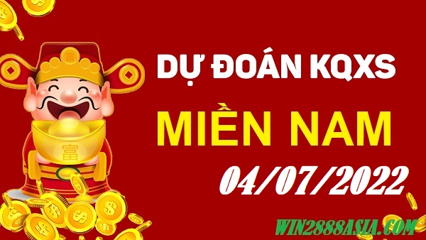 Soi cầu XSMN Win2888 04-07-2022 Dự đoán xổ số miền nam thứ 2