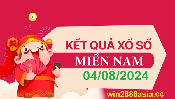 Soi cầu XSMN 04-08-2024 Win2888 Dự đoán xổ số miền nam chủ nhật