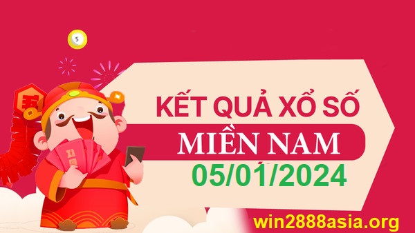 Soi cầu XSMN Win2888 05-01-2024 Dự đoán xổ số miền nam thứ 6