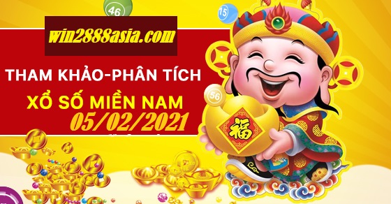 Soi cầu XSMN 5-2-2021 Win2888