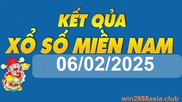 Soi cầu XSMN 06-02-2025 Win2888 Dự đoán Lô Đề Miền Nam thứ 5