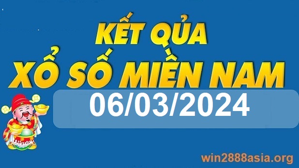 Soi cầu XSMN 06-03-2024 Win2888 Chốt số lô đề miền nam thứ 4