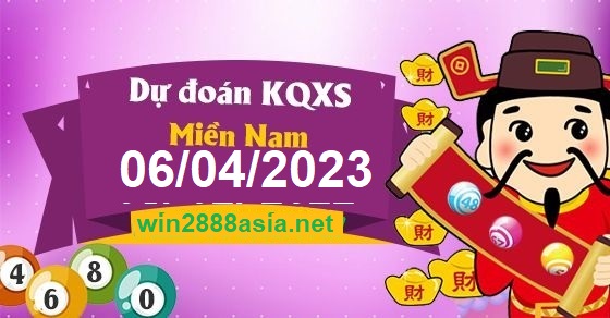 Soi cầu XSMN 06-04-2023 Win2888 Dự đoán xổ số miền nam VIP thứ 5