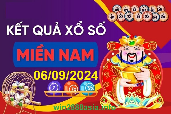 Soi cầu XSMN 06-09-2024 Win2888 Dự đoán xổ số miền nam thứ 6