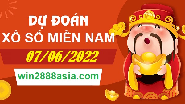 Soi cầu XSMN 07-06-2022 Win2888 Chốt số xổ số miền nam thứ 3