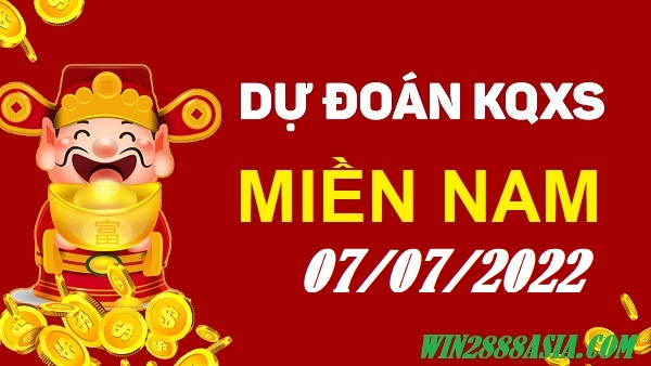 Soi cầu XSMN 07-07-2022 Win2888 Dự đoán cầu lô miền nam thứ 5