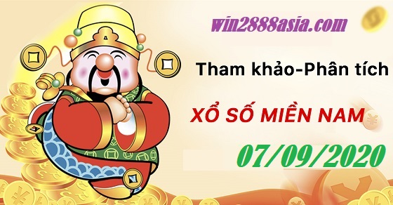 Soi cầu XSMN 7-9-2020 Win2888