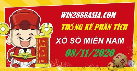 Soi cầu XSMN 8-11-2020 Win2888