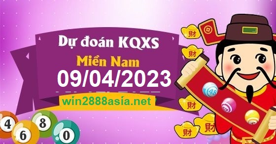 Soi cầu XSMN Win2888 09-04-2023 Chốt số Cầu Lô Miền Nam chủ nhật