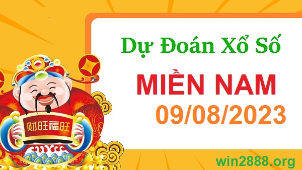 Soi cầu XSMN 09-08-2023 Win2888 Dự đoán cầu lô miền nam thứ 4