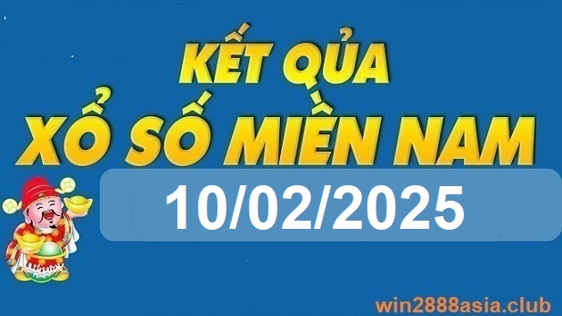 Soi cầu XSMN Win2888 10-02-2025 Chốt số Lô Đề Miền Nam thứ 2