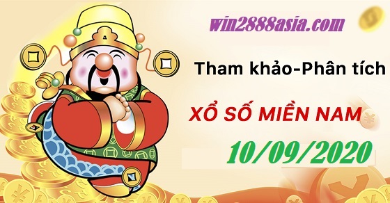 Soi cầu XSMN 10-9-2020 Win2888