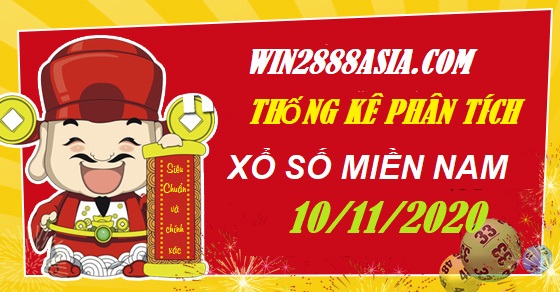 Soi cầu XSMN 10-11-2020 Win2888